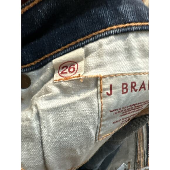 J Brand Jeans Womens Blue 26 Stretch Denim Straight Specially - Picture 4 of 9